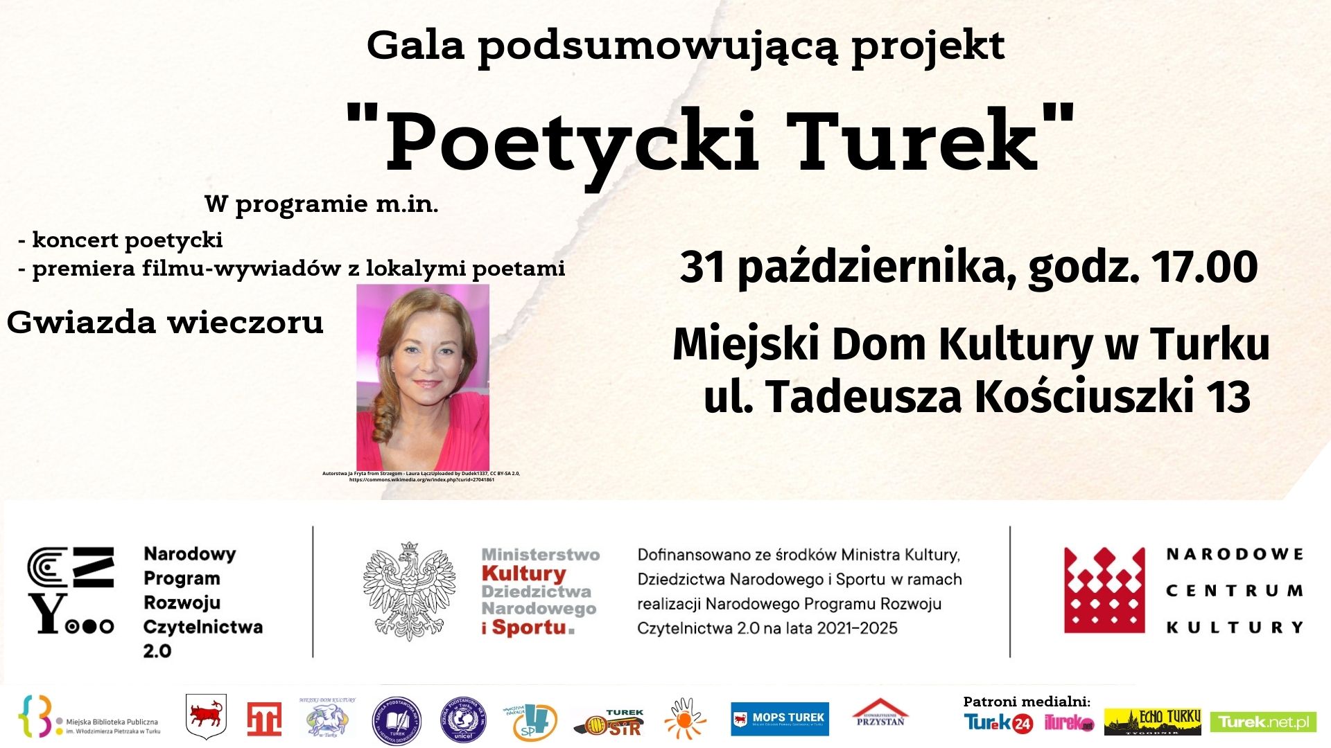 wydarzenie na FB Poetycki Turek