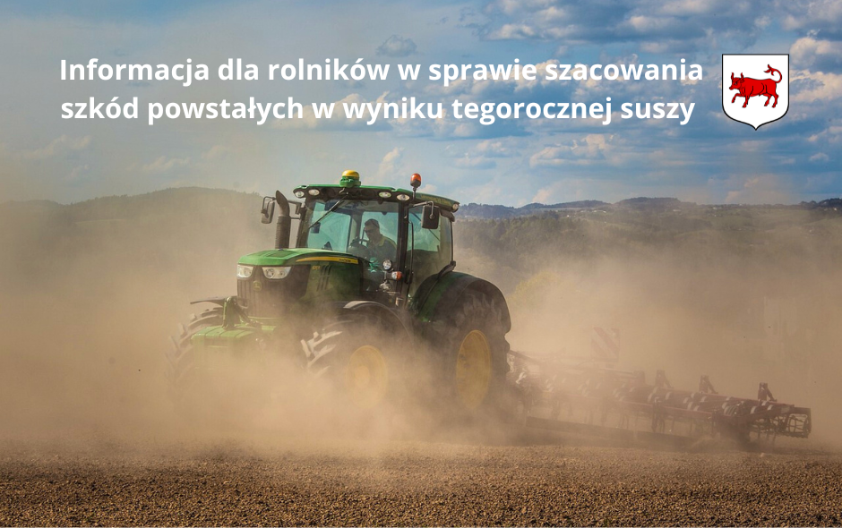 Informacja dla rolników z Turku o szacowaniu szkół suszowych