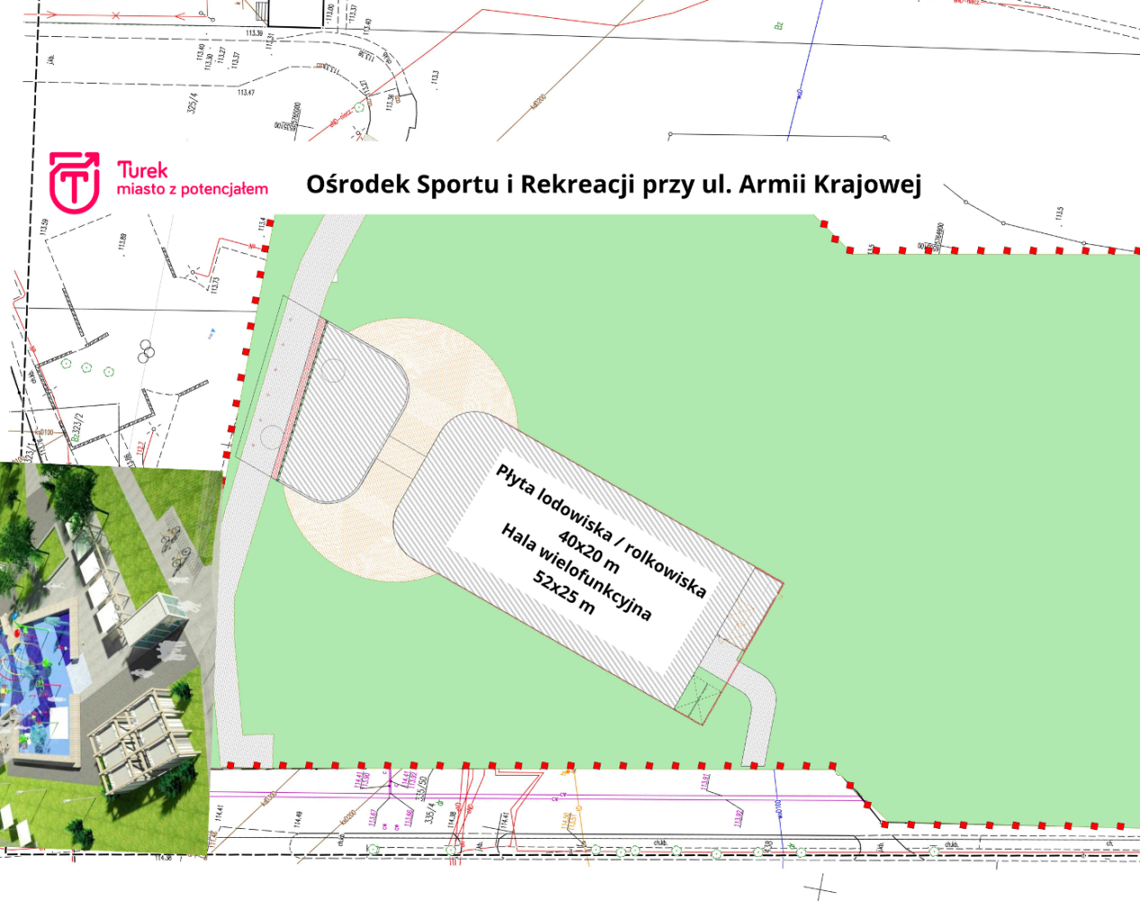 Będzie lodowisko, rolkowisko i ścianka wspinaczkowa