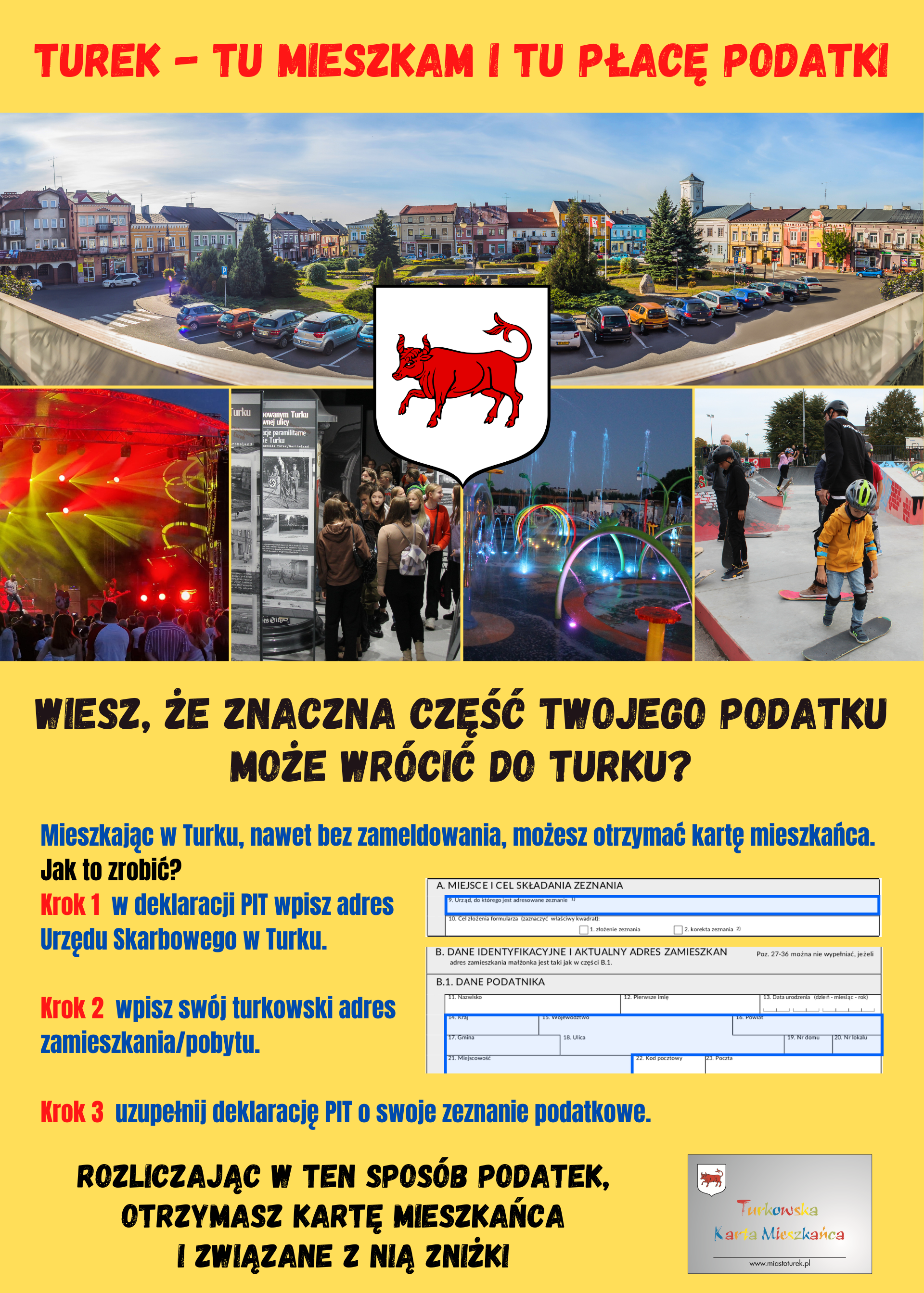 Plakat podatek PIT rozlic 