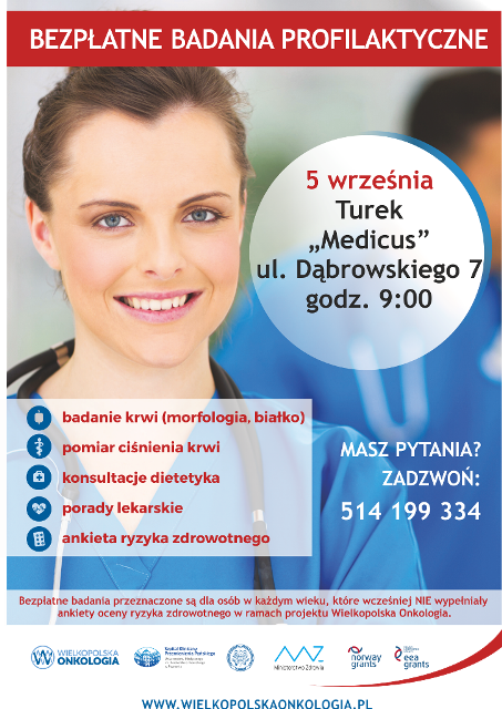 plakat Turek 5.09.2016