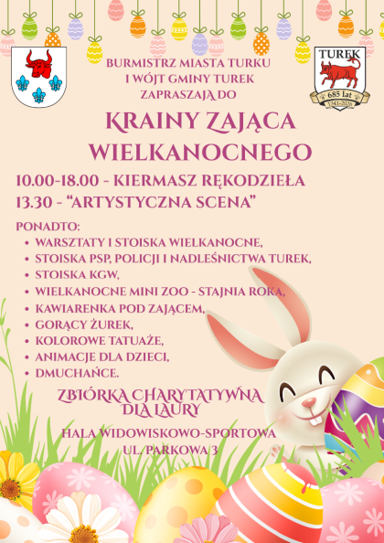 burmistrz miasta turku zaprasza do